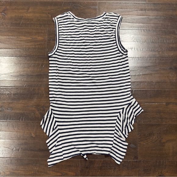 Splendid Navy Striped Sleeveless Tank Top Size XS Women - Picture 4 of 8